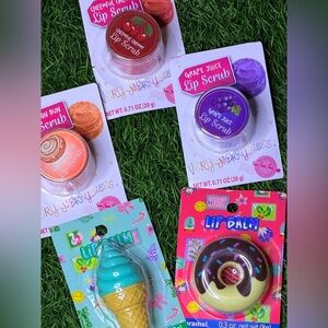 Líp Care Bundle 5 Piece Set | Lip Scrubs & Fun Lip Balms | Cute Asthetic